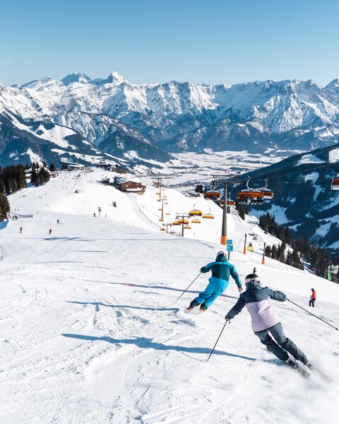 Ski with a view | © Michael Geißler, saalfelden-leogang.com